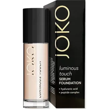 Make-up JOKO Podkladová Báze LUMINOUS TOUCH Serum Foundation N101 Fair 30ml - Rozjasňující make-up s sérem N101 Světlý odstín 30 ml