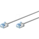 GOOBAY Patch cord RJ45 vidlice,z obou stran U/FTP 6a lanko Cu 5m