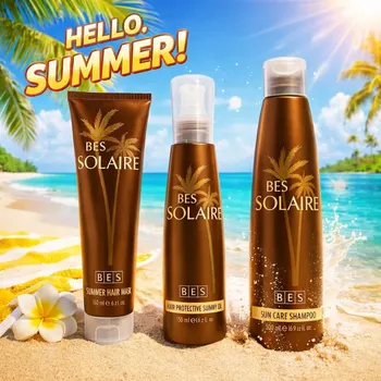 Kosmetická sada BES Solaire letní sada – ochrana vlasů před sluncem | Lvhair.cz