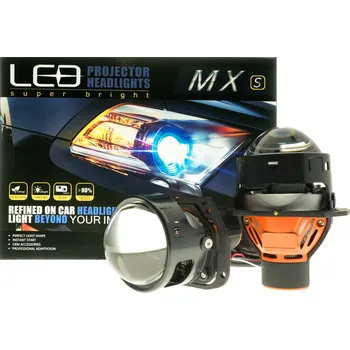 EPLL19 Bi-LED Čočky do Auta AFS 12V 6000K 60W 3" CANBUS Univerzální 2ks