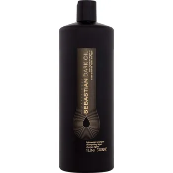 Šampon Sebastian Professional Dark Oil Lightweight Shampoo 1000 ml šampon s jojobovým a arganovým olejem pro všechny typy vlasů unisex