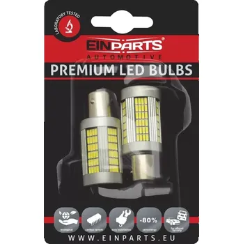 Autožárovka EPL165 LED žárovky P21/5W (135 x SMD 4014) 6000K CANBUS