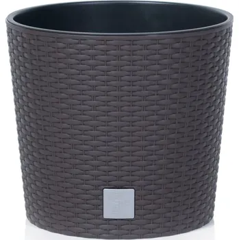 Květináč Květináč Rato Knitted světle hnědý, varianta 25 cm