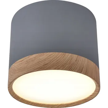 Kulatý Stropní Svítidlo Candellux Lighting 9 x 9 cm šedá