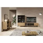 Piaski Obývací stěna Slide Vyber LED osvětlení: bez LED osvětlení