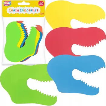 kreativní sada KREATIVNÍ VÝTVARNÁ SADA DIY VYSTŘIHOVÁNKY DINOSAUŘI PRO DĚTI