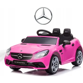 Dětské elektrovozidlo Auto na akumulátor s dálkovým ovládáním, elektrické LED Mercedes Benz SLC Milly Mally