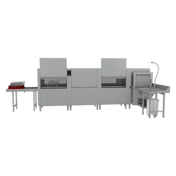 Myčka nádobí Myčka tunelová 300, studená voda, výstup vlevo, rohový předmycí modul | RM - XT 300 L CTPWR