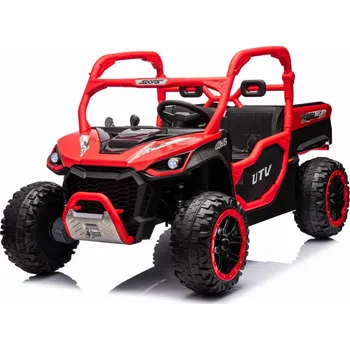 Dětské elektrovozidlo Mamido Dětské elektrické autíčko Farmer Truck UTV Racing 4x4 24V červené