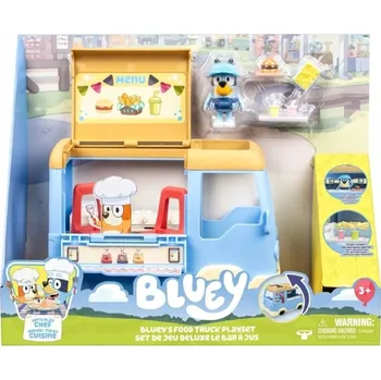 Pojízdný stánek s jídlem Moose Toys Bluey Let's Play Chef Food Truck Playset
