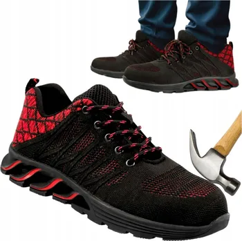 Pracovní obuv Pracovní polobotky Specto sportovní prodyšné s kovovou špičkou BOZP velikost 44