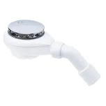 Odtoková armatura Viega Tempoplex model 6961, 115 mm x DN40/50 mm, plast/chrom, 575601