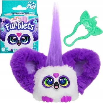 plyšák Furby Furblets Interaktivní plyšová hračka Bam-Boo Panda Hasbro G1698
