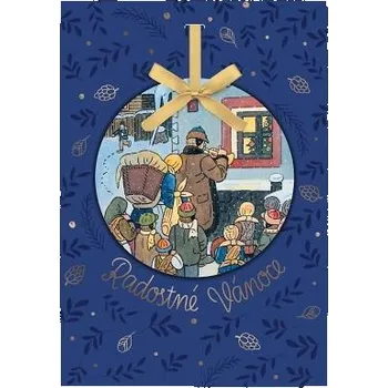 ALBI Vánoční přání s ozdobou - Radostné Vánoce