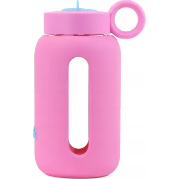 Láhev Bink - Skleněná lahvička na vodu Kids Bottle 300ml - bubblegum