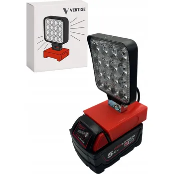 Pracovní světlo SVÍTILNA PRO MILWAUKEE 18V M18 HALOGEN PRACOVNÍ LED NA AKUMULÁTOR