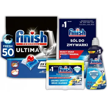 Tableta do myčky Finish Quantum Ultimate Kapsle do myčky nádobí Regular 50 ks Sada 4 ks