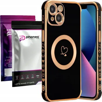 Pouzdro na mobilní telefon Zadní Kryt Phoneo pro Apple iPhone 15 černý