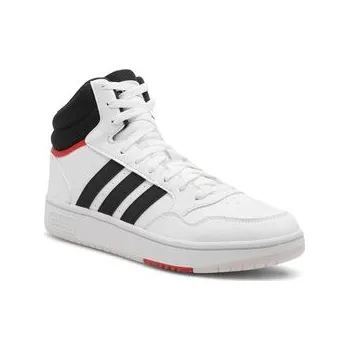 Pánská obuv Sneakersy adidas HOOPS 3.0 MID GY5543 Bílá 44