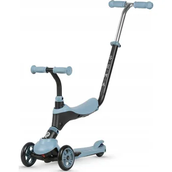 Koloběžka Qplay Koloběžka Sema 3v1 Modrá