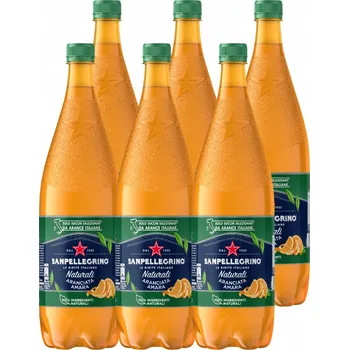 Limonáda Sanpellegrino Aranciata Amara Naturali 1,2l sycený nápoj hořký pomeranč