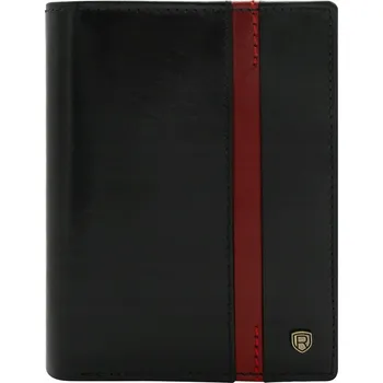 Peněženka Rovicky pánská peněženka z pravé kůže černá - muž