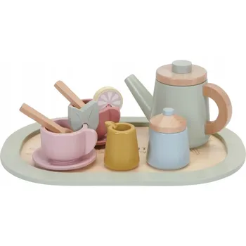 Dřevěná hračka Dřevěná čajová souprava Little Dutch Tea Set