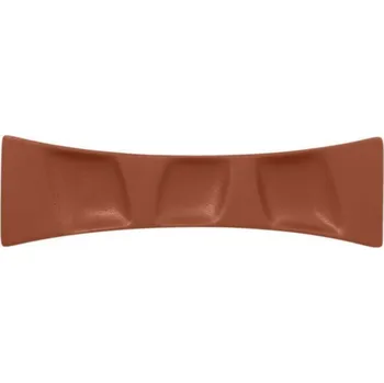 Talíř Talíř koktejlový 32 x 9,5 cm - hnědá