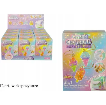 kreativní sada Kreativní DIY sada - Udělej si sám | Gelové klíčenky + formičky |