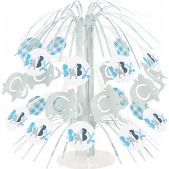 Party dekorace Dekorace na stůl s modrým slon - 1 ks