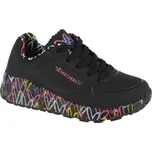 Černé tenisky Skechers Uno Lite 314976L-BKMT Velikost: 27