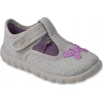 Dívčí bačkory BEFADO dětské papuče s pružnou podrážkou FLEXI 627P004, velikost 21