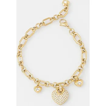 Náramek Náramek Guess CRAZY IN LOVE JUBB05.211JW zlatá GLD, vel. S