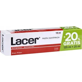 Dentální hygiena Lacer Zubní pasta 125 ml + 25 ml ZDARMA