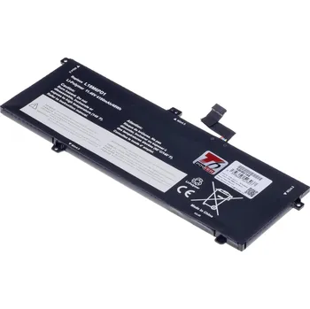 Baterie k notebooku Baterie T6 Power pro notebook Lenovo L18C6PD1, Li-Poly, 11,46 V, 4190 mAh (48 Wh), černá