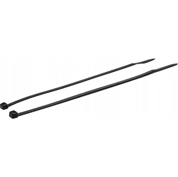 Stahovací páska STAHovací PÁSKA 7,6 x 400 mm SHARKNES ČERNÁ 100 ks