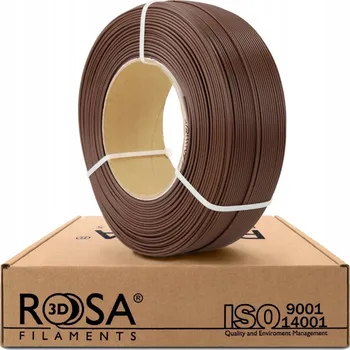 Filament PLA filament Rosa 3D 1,75 mm 1000 g, hnědý