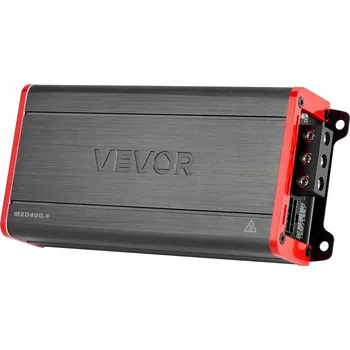 Zesilovač do auta VEVOR 4kanálový automobilový zesilovač, můstkový zesilovač třídy D