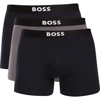 Pánská móda 3PACK pánské boxerky BOSS vícebarevné (50544272 988) XXL Možnost vrácení zboží ZDARMA do 120 dnů!