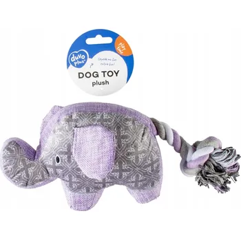 Hračka pro psa Duvo+ Hračka pro psa Slon fialový