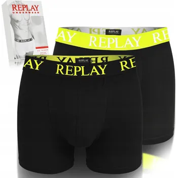 Spodní Prádlo Boxerky Replay černé, velikost L