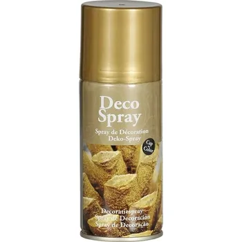 Barva ve spreji ZLATÁ dekorativní Barva ve spreji na DEKORACE 150 Ml