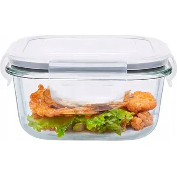 Dóza na potraviny Skleněná nádoba na potraviny Fresh čtvercová 450ml Altom