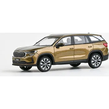 Hračka Škoda Kodiaq II 2023 Zlatá Bronx Metalíza 1:43 Škoda Kodiaq II - kovový model