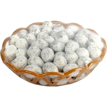 Velikonoční dekorace VELIKONOČNÍ VAJÍČKA V KOŠÍČKU 2,5 CM ZLATÁ DEKORACE OZDOBA Velikonoce