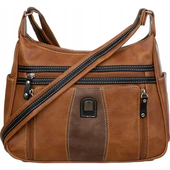 Kabelka Kabelka Charm & Shape – eko kůže, hnědá