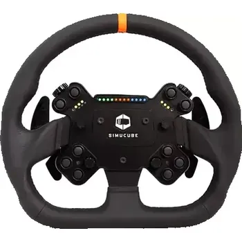 Herní příslušenství Simucube Valo GT-23 Wireless kožený herní volant s průměrem 320mm černá (GAJO-925)