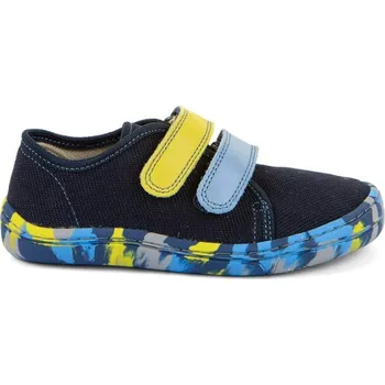 Chlapecká obuv Dětské plátěnky Froddo Canvas G1700440-14 Blue+ Velikost boty: 27