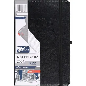 Kalendář Knižkový kalendář pro podnikatele 2026 A5 Elefant černý