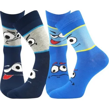 Dívčí oblečení 2PACK dětské ponožky Boma vícebarevné (Tlamik mix A) 30/34 Možnost vrácení zboží ZDARMA do 120 dnů!